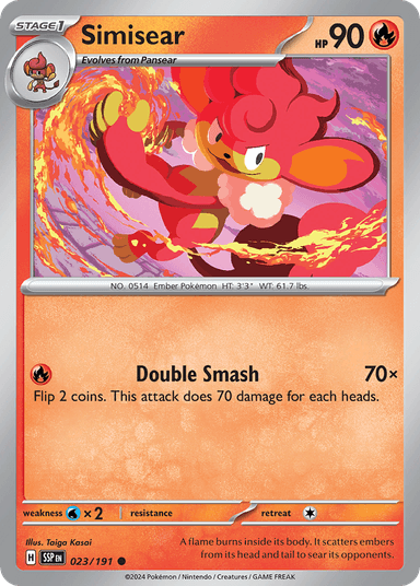 Simisear, Surging Sparks 23