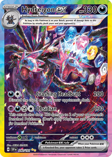 Hydreigon ex, Surging Sparks 240