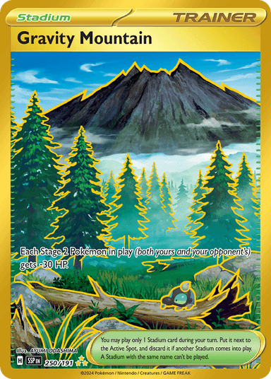 Gravity Mountain, Surging Sparks 250