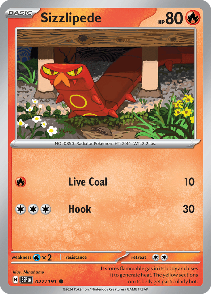 Sizzlipede, Surging Sparks 27