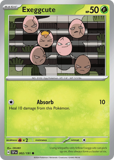 Exeggcute, Surging Sparks 2