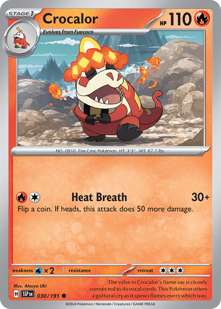 Crocalor, Surging Sparks 30