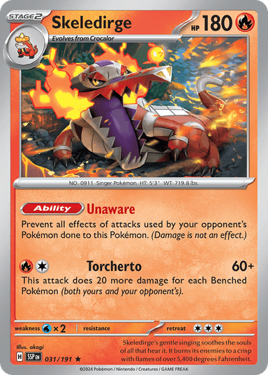 Skeledirge, Surging Sparks 31