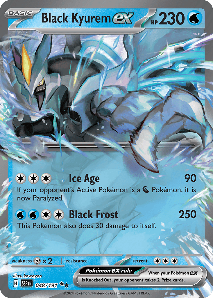 Black Kyurem ex, Surging Sparks 48