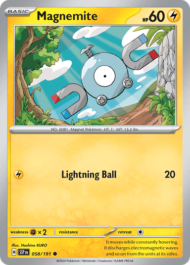 Magnemite, Surging Sparks 58