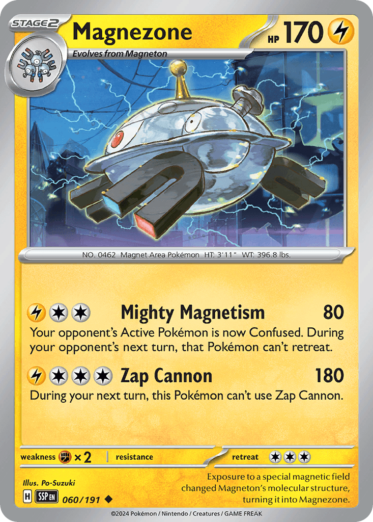 Magnezone, Surging Sparks 60