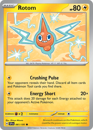 Rotom, Surging Sparks 61