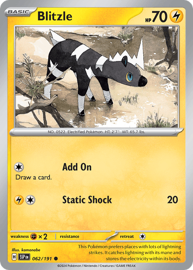 Blitzle, Surging Sparks 62