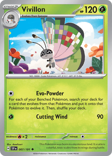 Vivillon, Surging Sparks 7