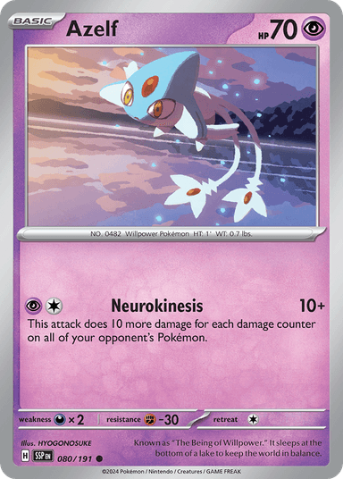 Azelf, Surging Sparks 80
