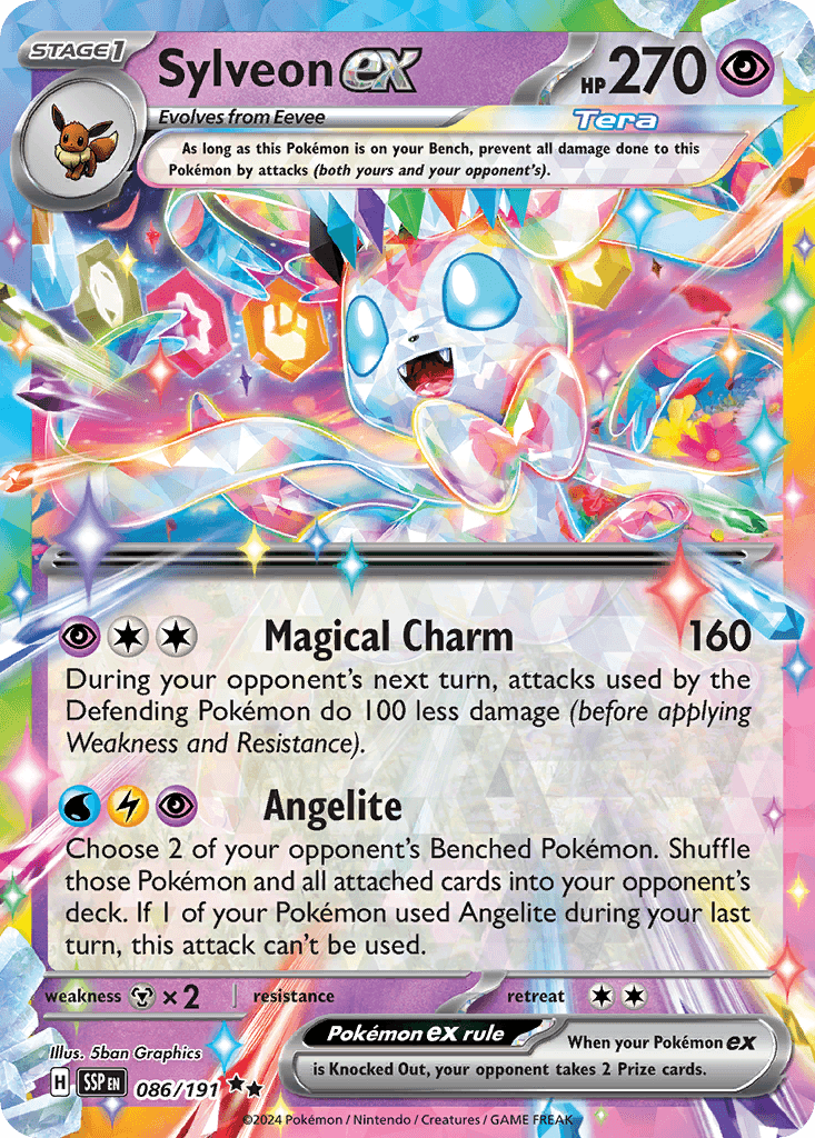 Sylveon ex, Surging Sparks 86