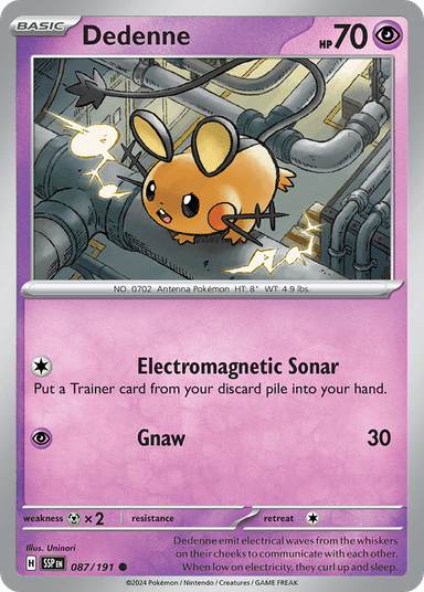 Dedenne, Surging Sparks 87