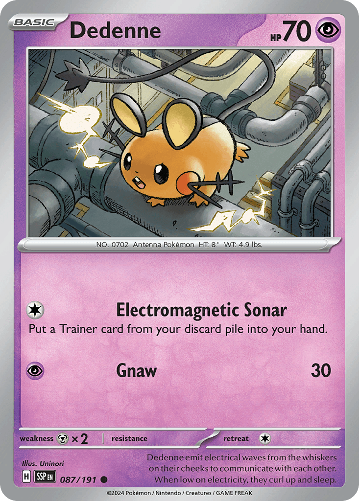 Dedenne, Surging Sparks 87