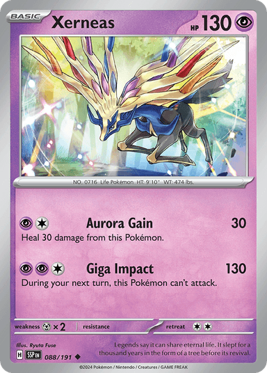 Xerneas, Surging Sparks 88