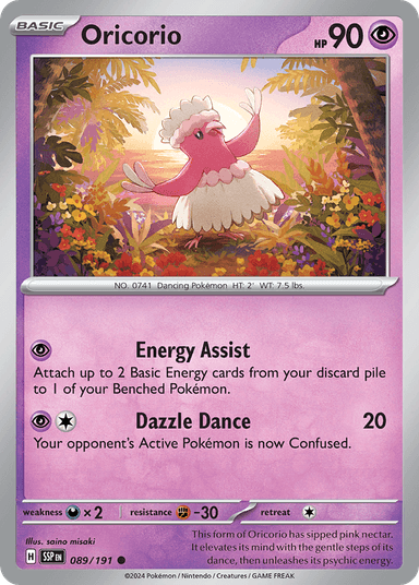 Oricorio, Surging Sparks 89