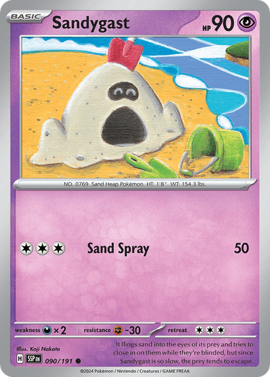 Sandygast, Surging Sparks 90