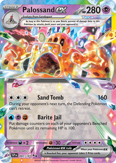 Palossand ex, Surging Sparks 91