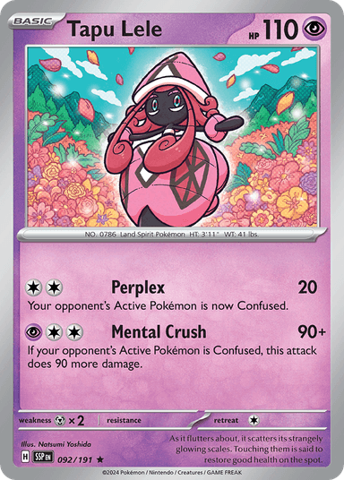 Tapu Lele, Surging Sparks 92