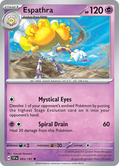 Espathra, Surging Sparks 95