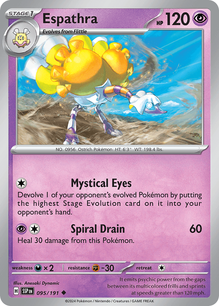 Espathra, Surging Sparks 95