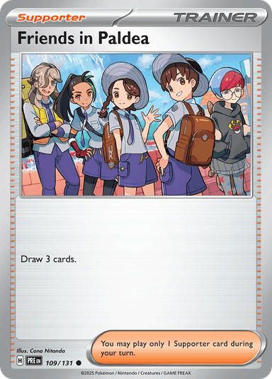 Friends in Paldea, Prismatic Evolutions 109