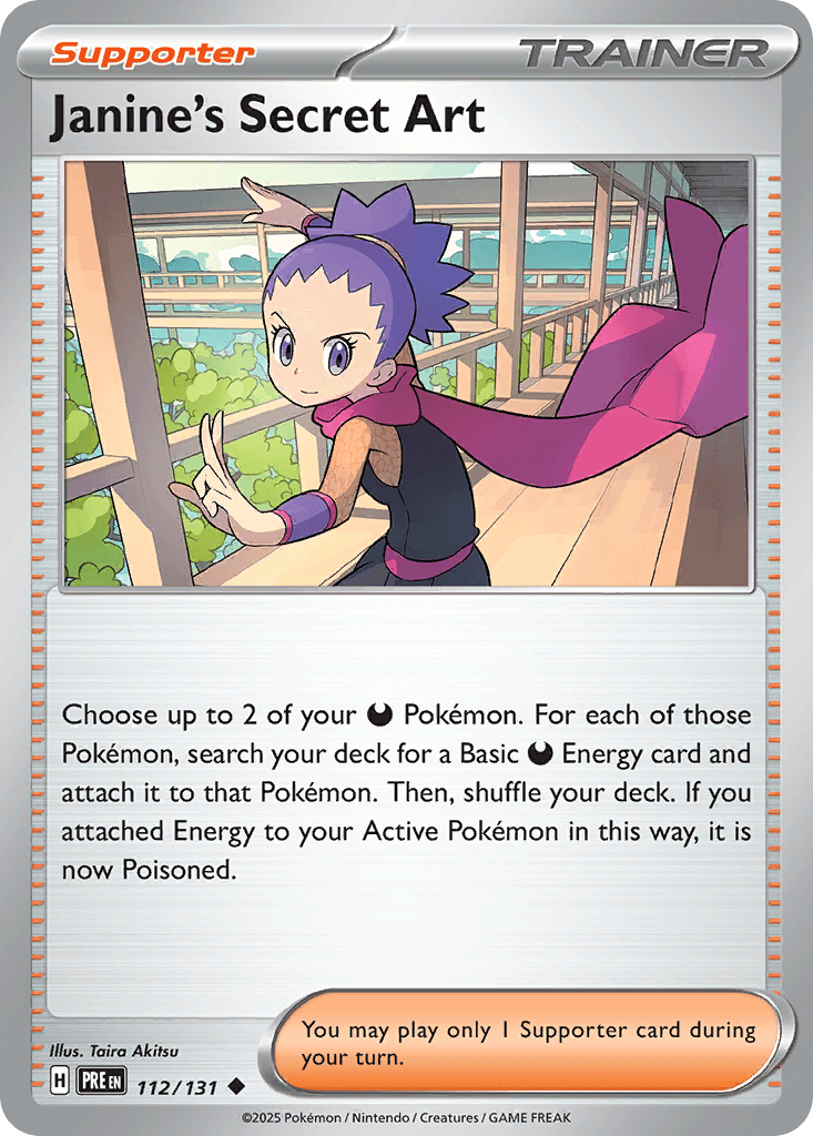 Janine's Secret Art, Prismatic Evolutions 112