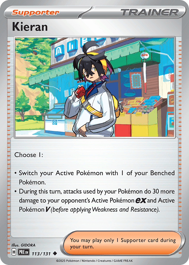 Kieran, Prismatic Evolutions 113
