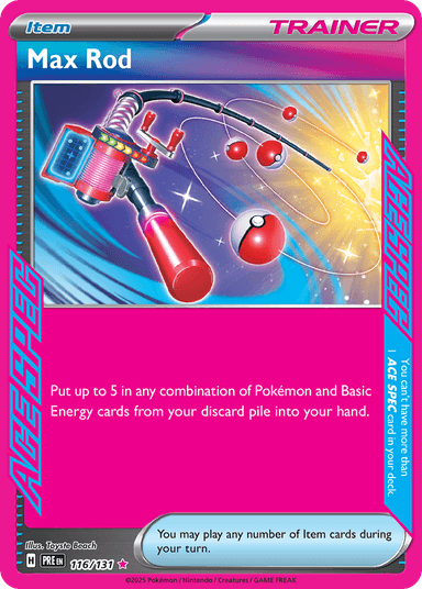 Max Rod, Prismatic Evolutions 116