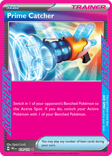 Prime Catcher, Prismatic Evolutions 119