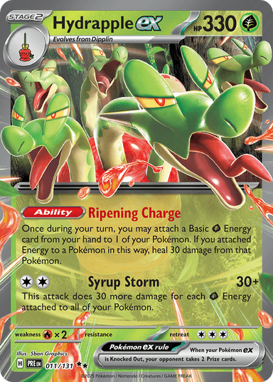 Hydrapple ex, Prismatic Evolutions 11