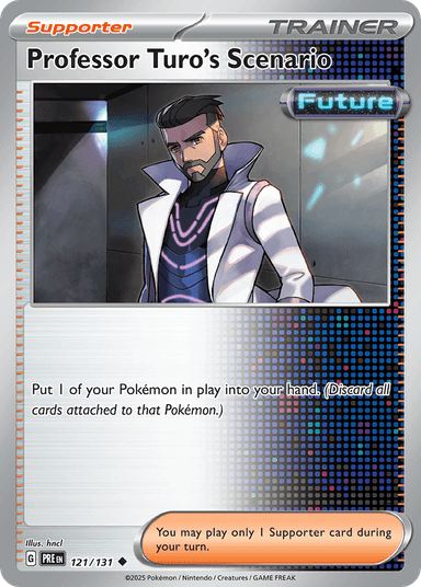 Professor Turo's Scenario, Prismatic Evolutions 121