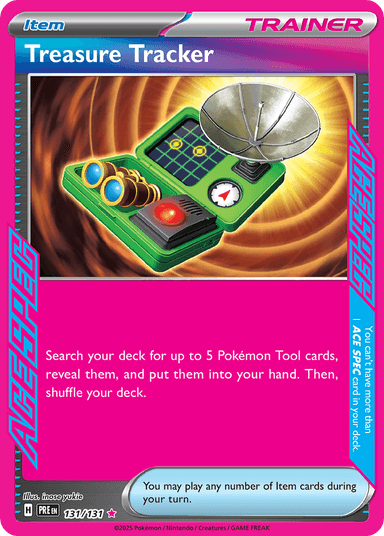 Treasure Tracker, Prismatic Evolutions 131