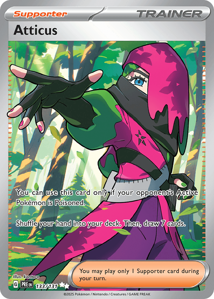 Atticus, Prismatic Evolutions 133