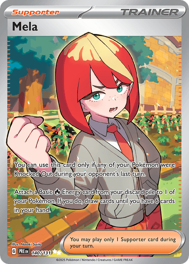 Mela, Prismatic Evolutions 140