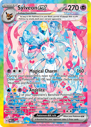 Sylveon ex, Prismatic Evolutions 156