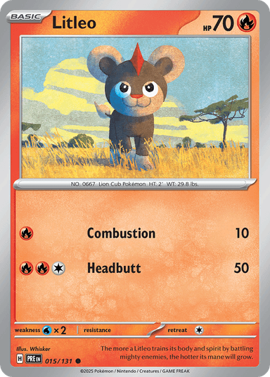 Litleo, Prismatic Evolutions 15