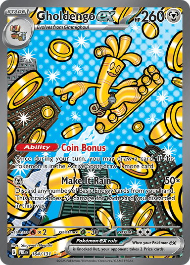 Gholdengo ex, Prismatic Evolutions 164