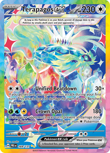 Terapagos ex, Prismatic Evolutions 169
