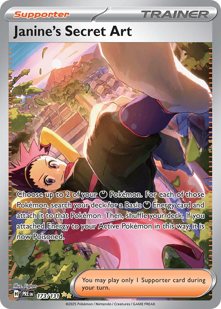 Janine's Secret Art, Prismatic Evolutions 173