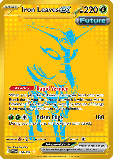 Iron Leaves ex, Prismatic Evolutions 176