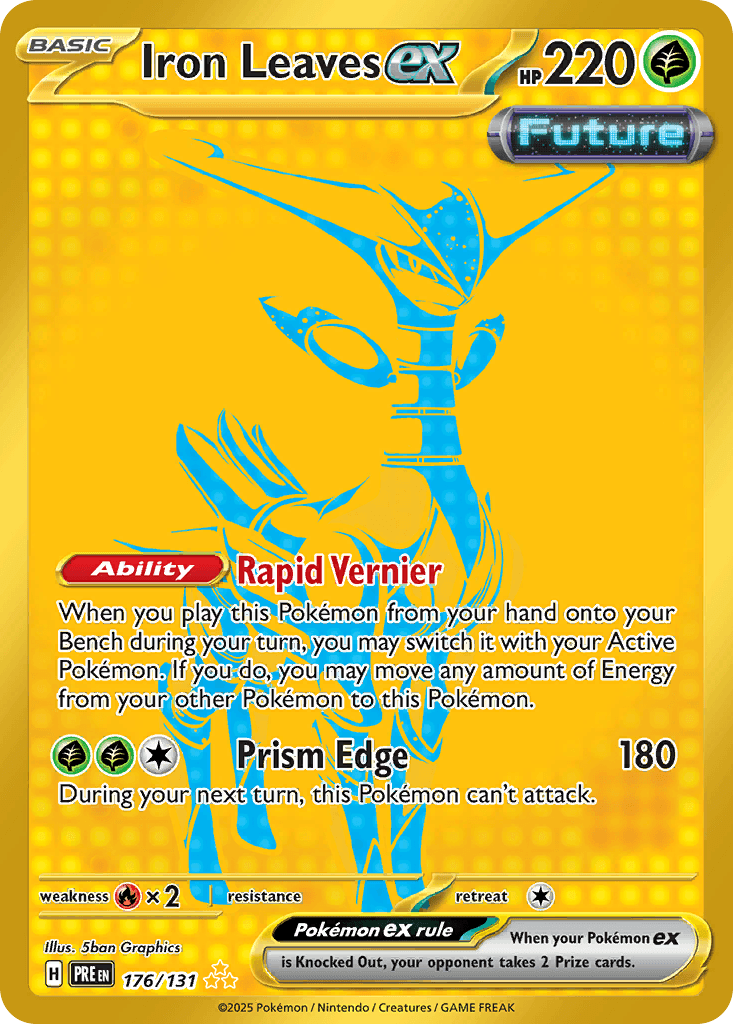 Iron Leaves ex, Prismatic Evolutions 176
