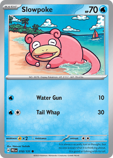 Slowpoke, Prismatic Evolutions 18