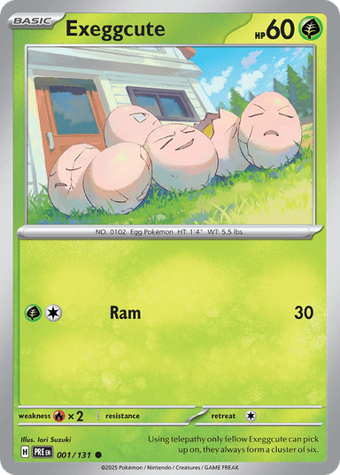 Exeggcute, Prismatic Evolutions 1