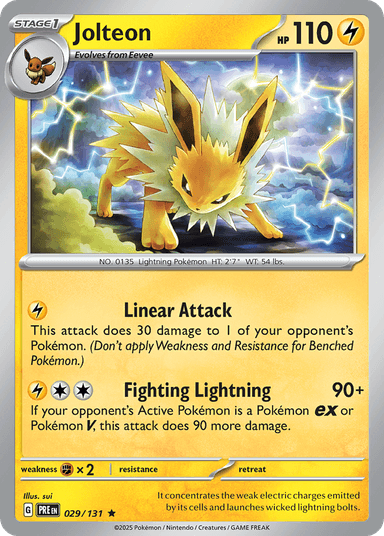 Jolteon, Prismatic Evolutions 29