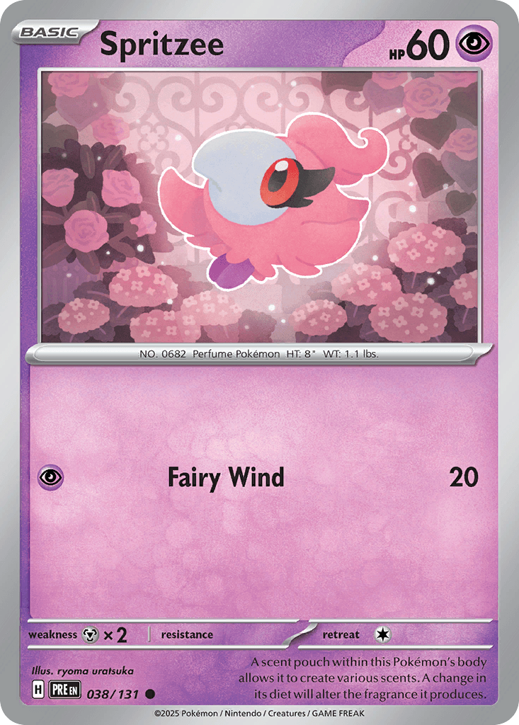 Spritzee, Prismatic Evolutions 38
