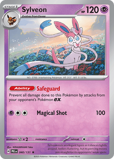 Sylveon, Prismatic Evolutions 40