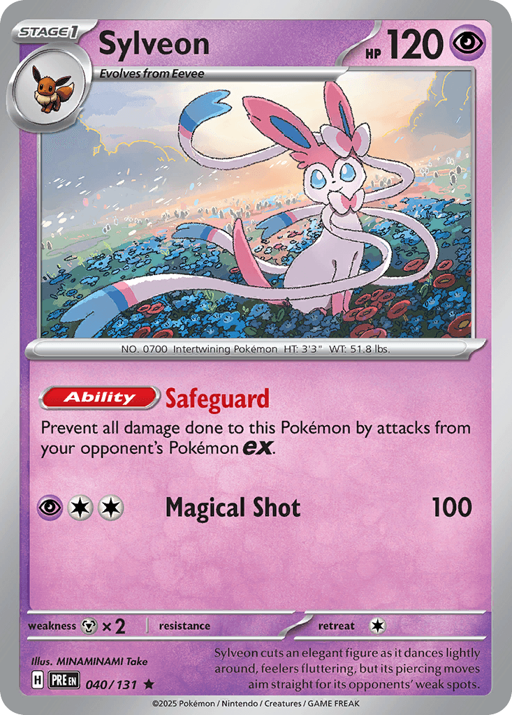 Sylveon, Prismatic Evolutions 40