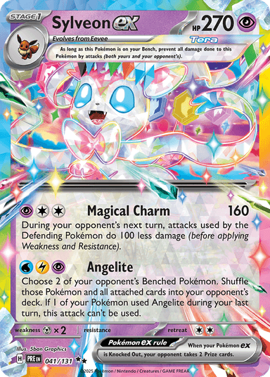Sylveon ex, Prismatic Evolutions 41