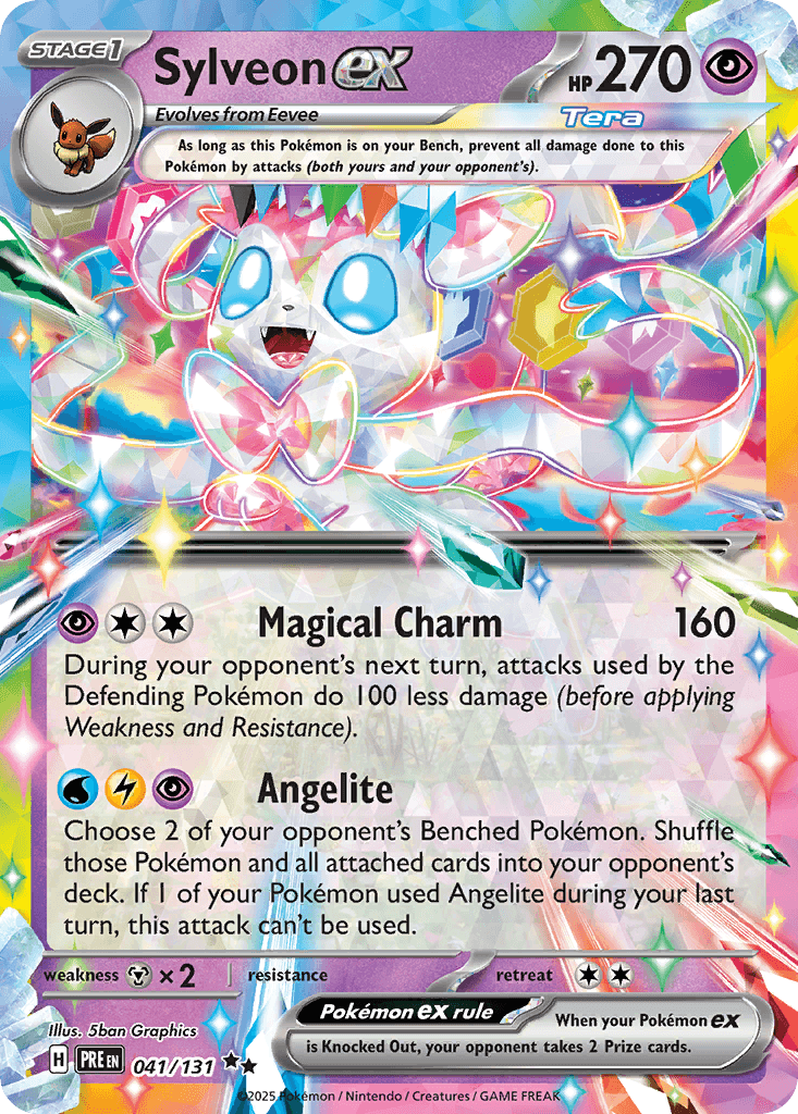 Sylveon ex, Prismatic Evolutions 41