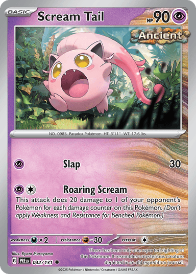 Scream Tail, Prismatic Evolutions 42